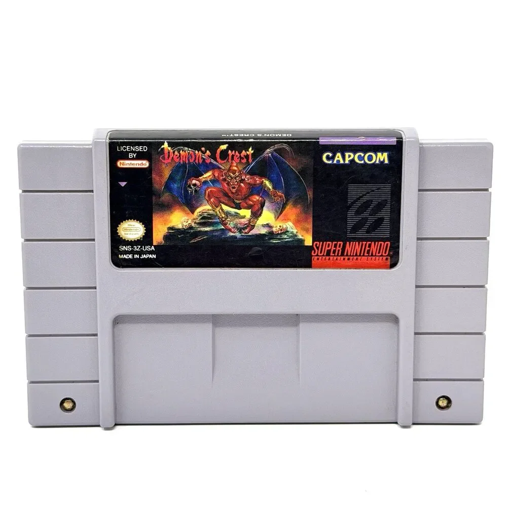 Demon's Crest Super Nintendo SNES 1994 Cartridge Only Tested Authentic